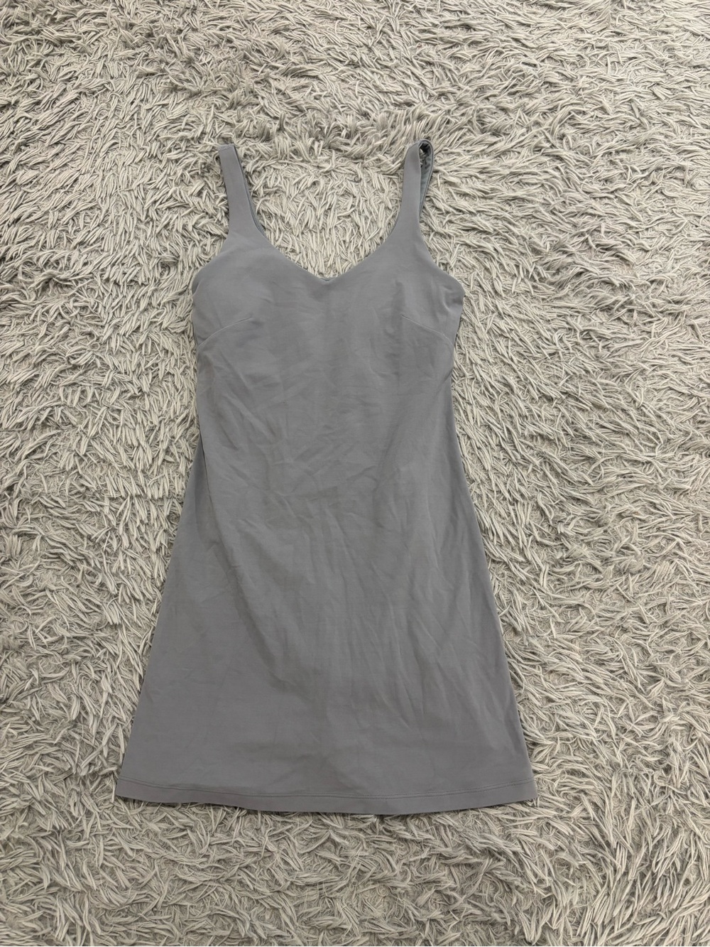 Lululemon Align Dress Womens Size 6 Grey Tennis Pickleball Athleisure Activewear